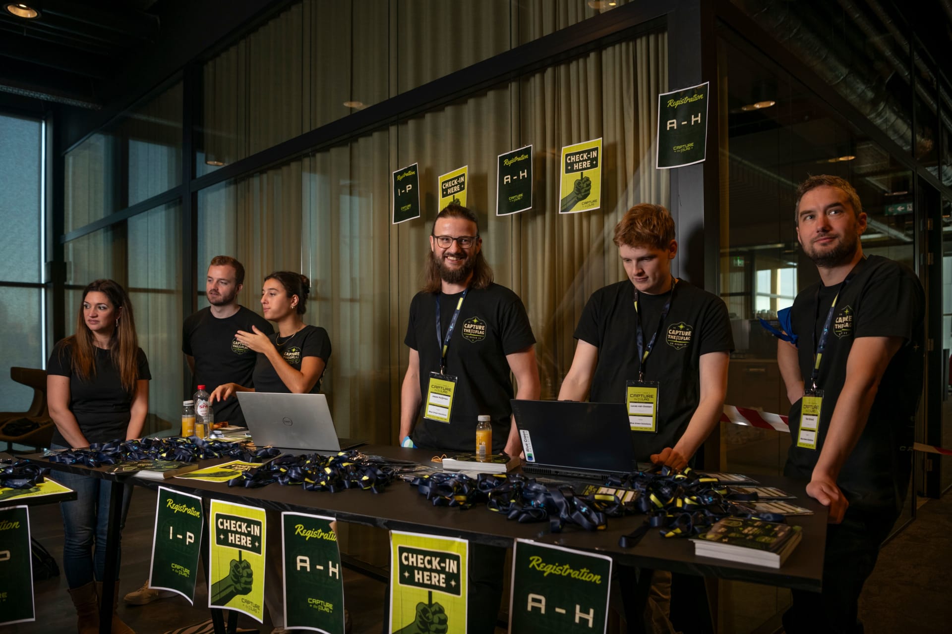 Klaar voor de CTF deelnemers!