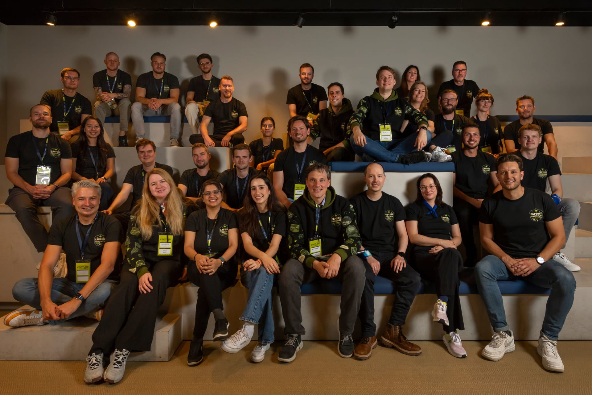 CTF met het hele organisatie team!